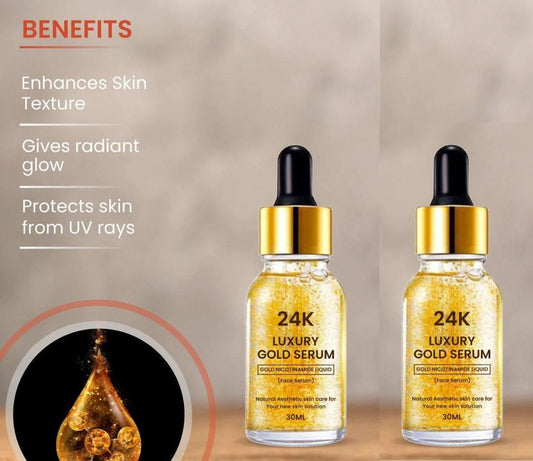 Gold serum pack of 2 (30 ml)