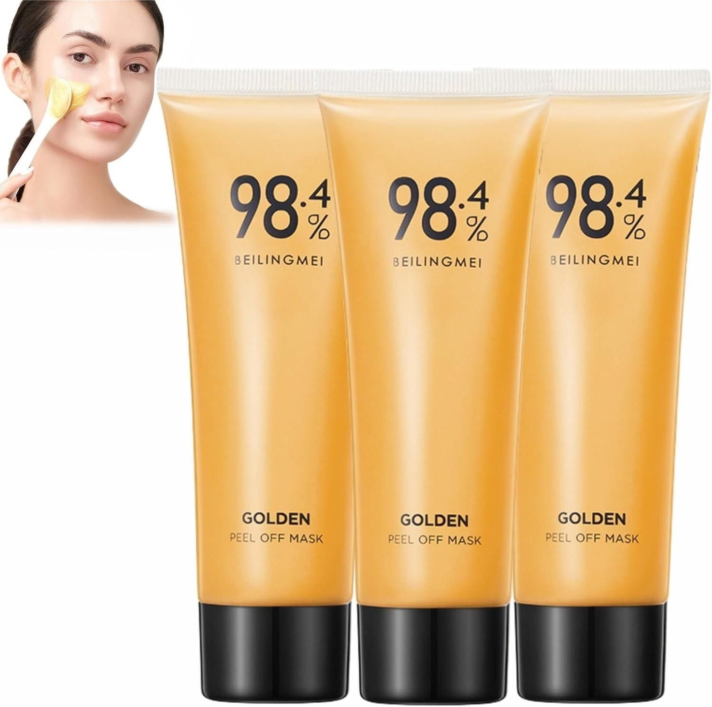 Gold Peel off Mask (Pack of 3)