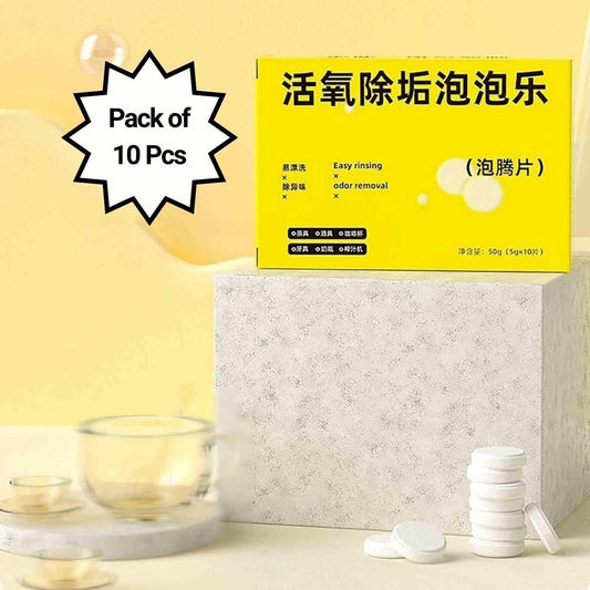 Active Oxygen Descaling Scale Remover, Kitchen Tablets (10 Pcs)